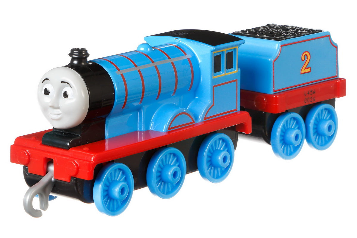 Thomas locomotiva cu vagon push along edward