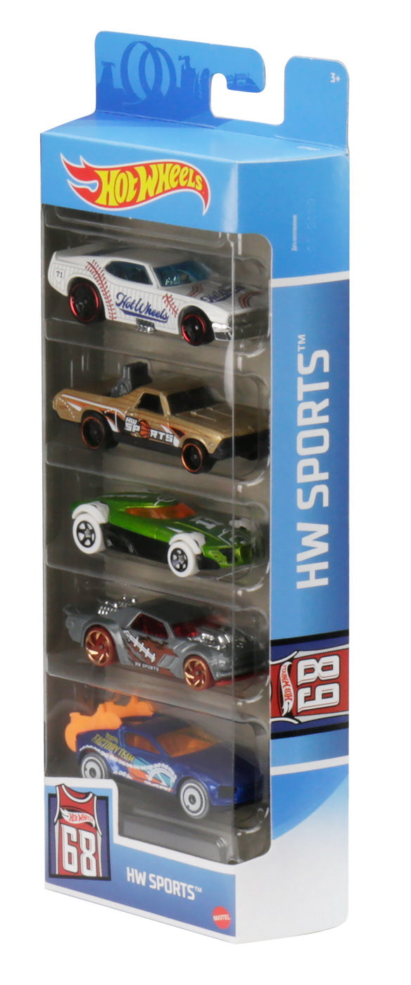 Set 5 masini hot wheels sports