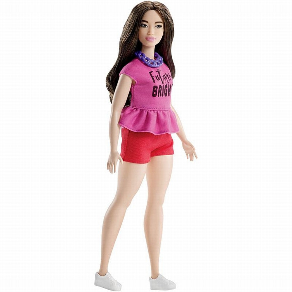 Papusa barbie fashionista cu parul lung