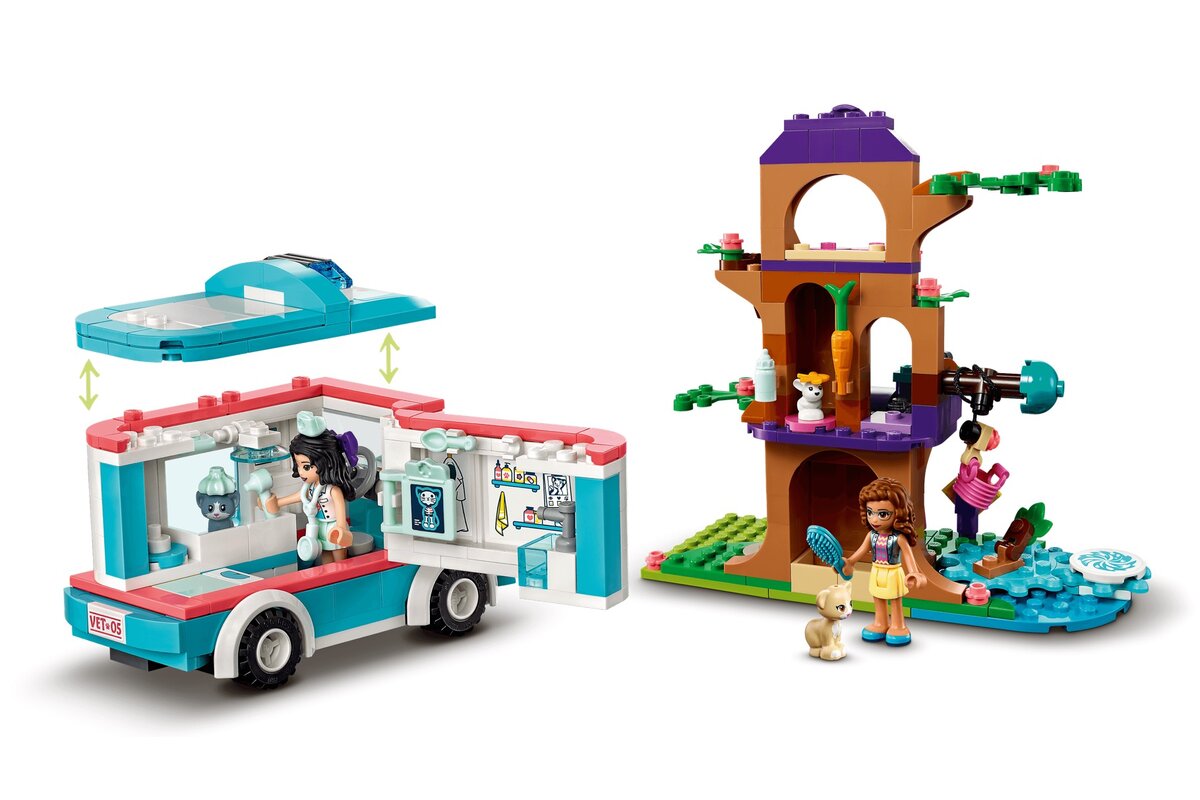 Lego friends ambulanta clinicii veterinare 41445