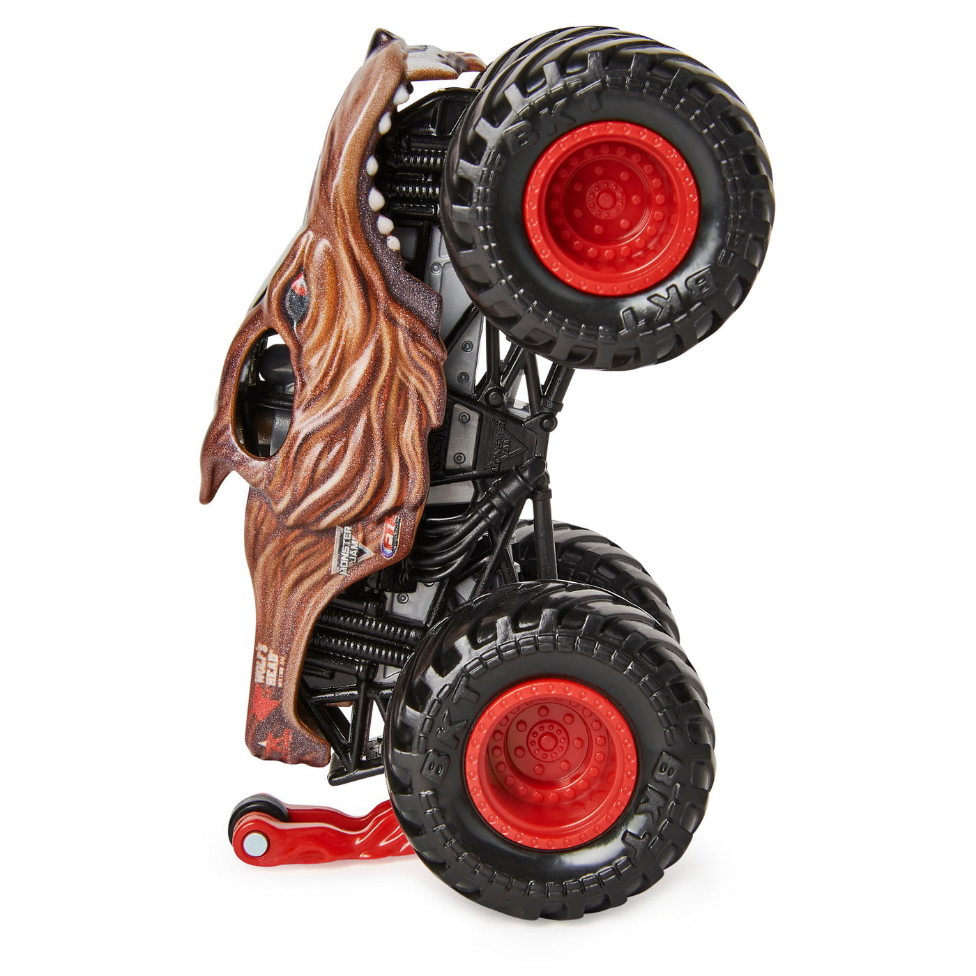 Monster jam masinuta metalica wolf head scara 1 la 64