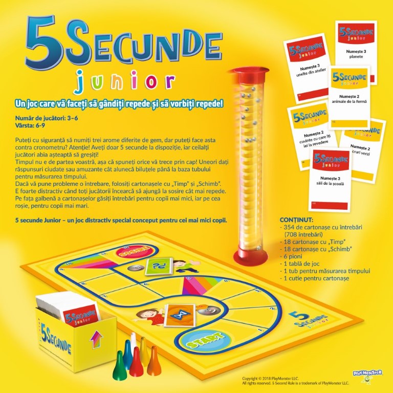 Joc 5 secunde junior