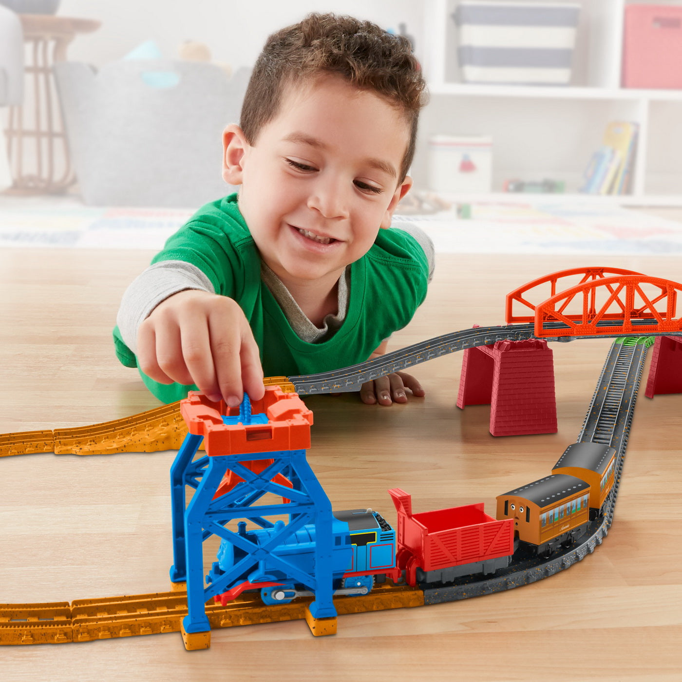 Thomas set motorizat 3in1