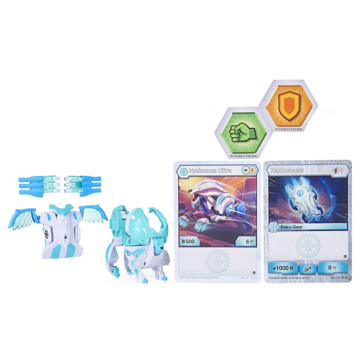 Bakugan s2 bila ultra hydorous cu echipament baku-gear