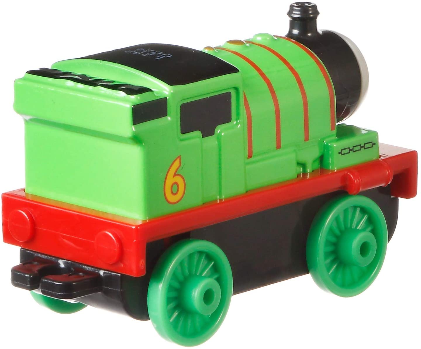 Locomotiva percy push along cu pete colorate