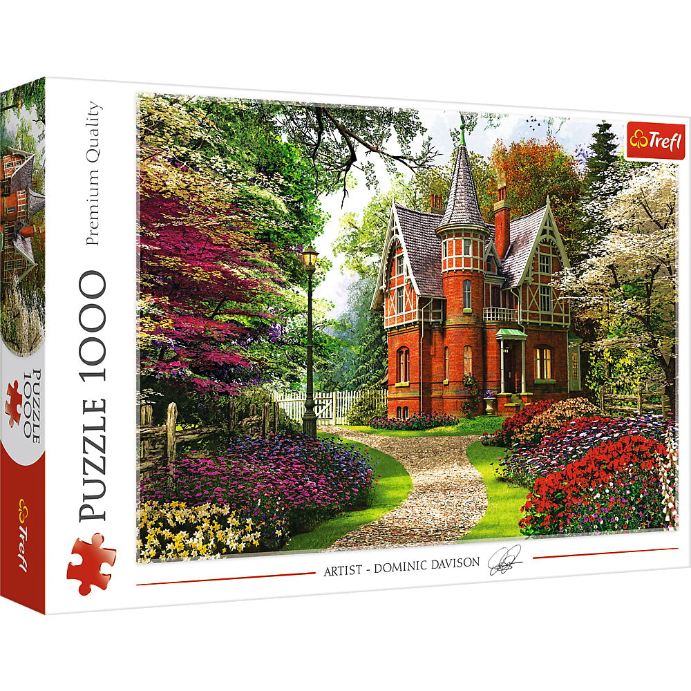 Puzzle trefl 1000 casa in stil victorian