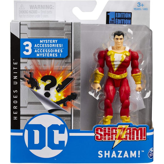 Figurina shazam 10cm flexibila cu accesorii