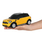 Masina cu telecomanda mini cooper s countryman galben cu scara 1 la 24