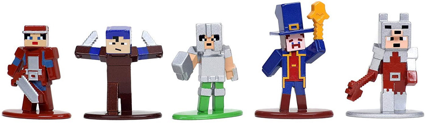 Minecraft dungeons dragons set 20 nanofigurine 4cm