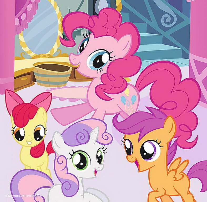 Puzzle trefl 3in1 my little pony