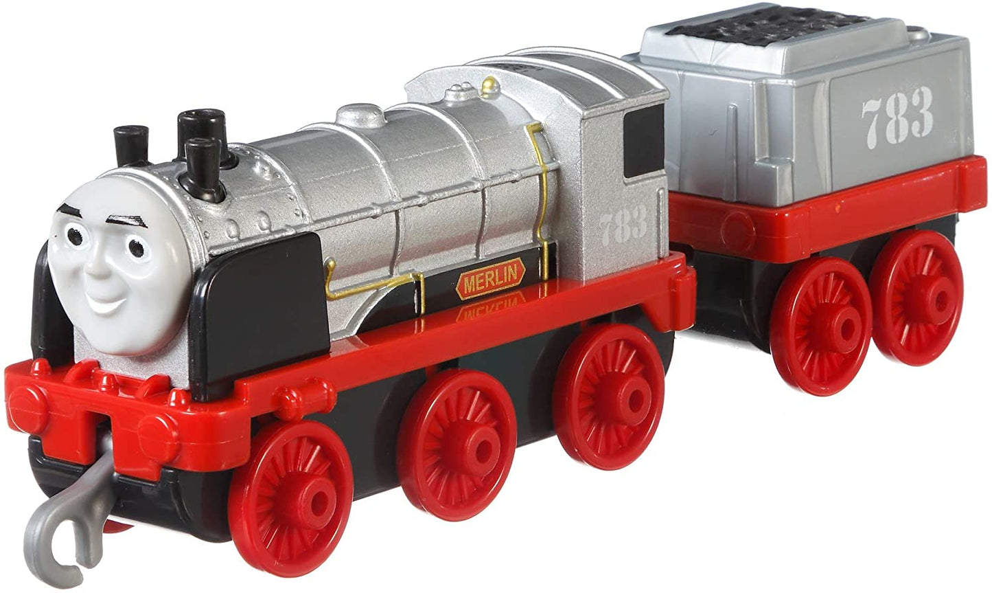 Thomas locomotiva cu vagon push along merlin