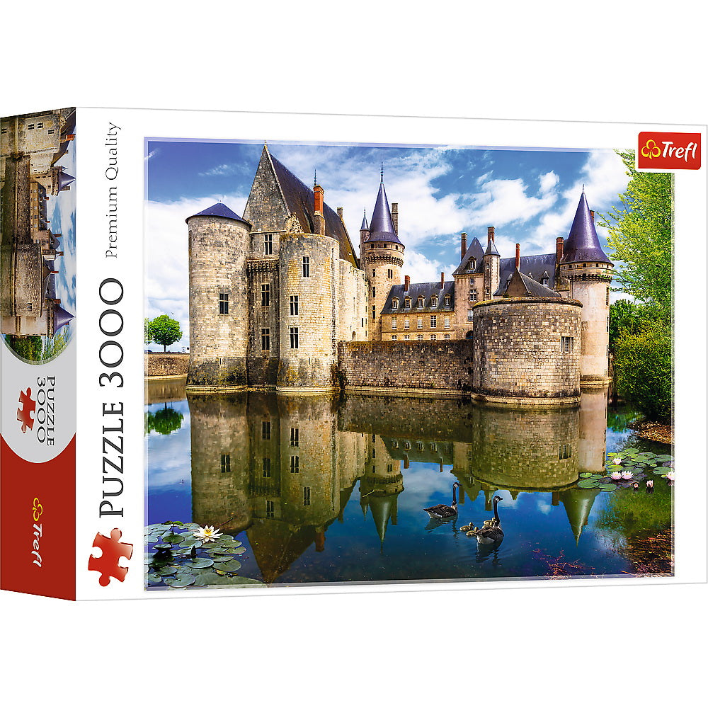 Puzzle trefl 3000 castelul sully sur loire