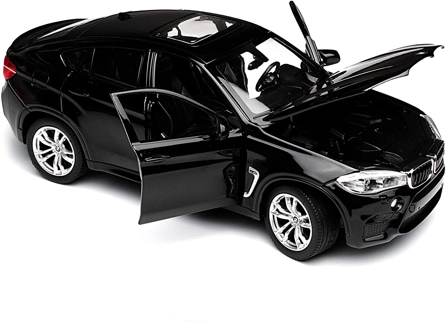 Masinuta metalica bmw x6m negru scara 1 la 24