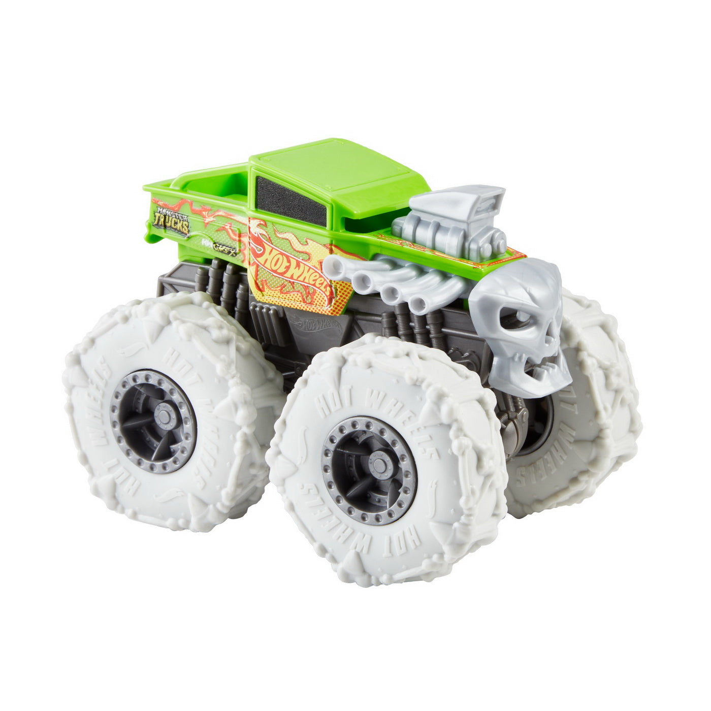 Hot wheels monster truck masinuta twister tredz bone shaker scara 1:43