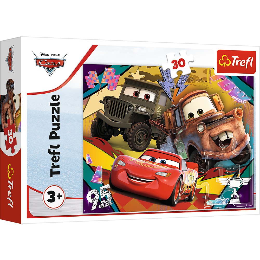 Puzzle trefl 30 disney cars 3 masinile de viteza