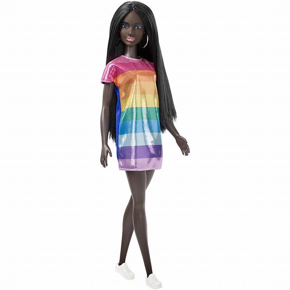 Papusa barbie fashionista afro american lady