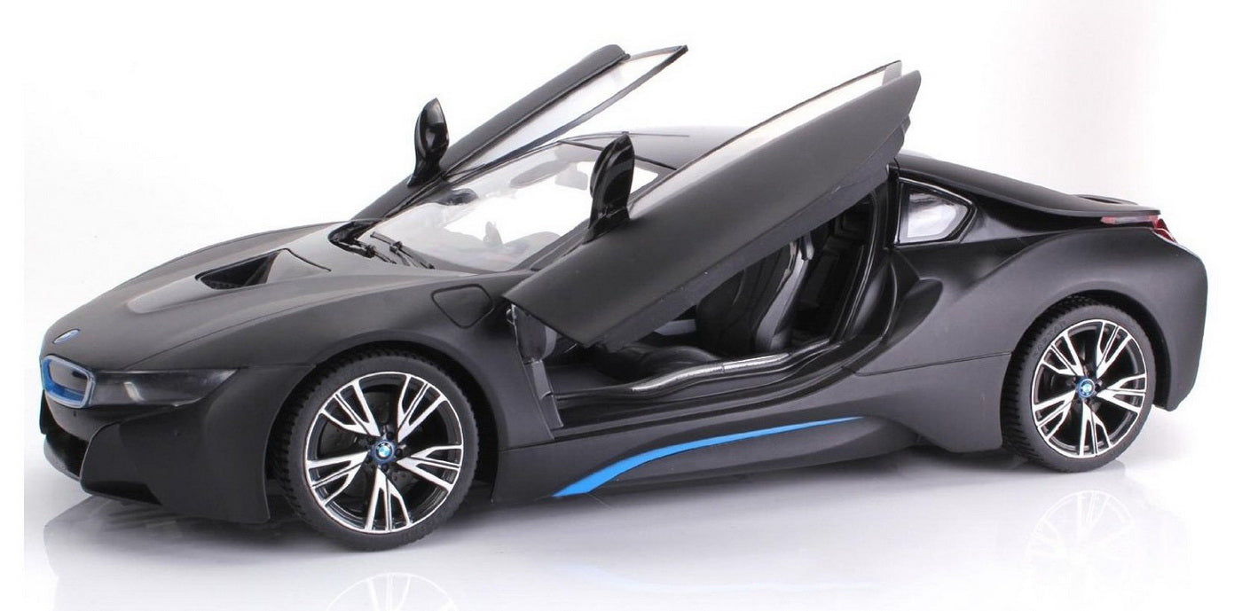 Masina cu telecomanda bmw i8 negru scara 1 la 14