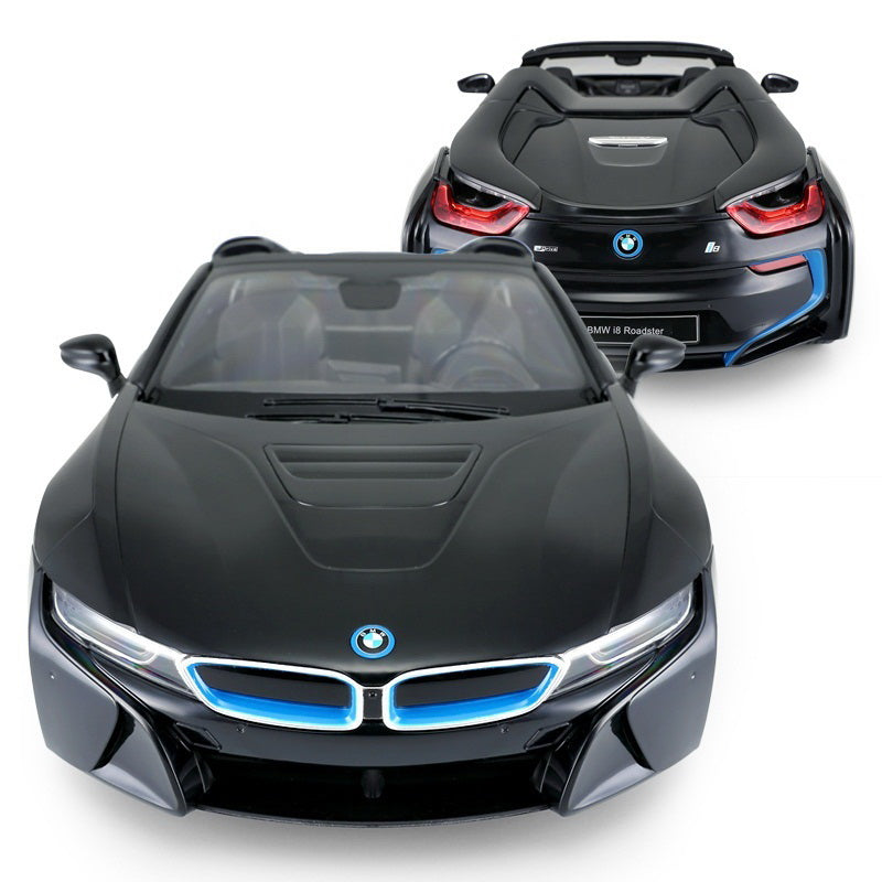 Masina cu telecomanda bmw i8 negru scara 1 la 12