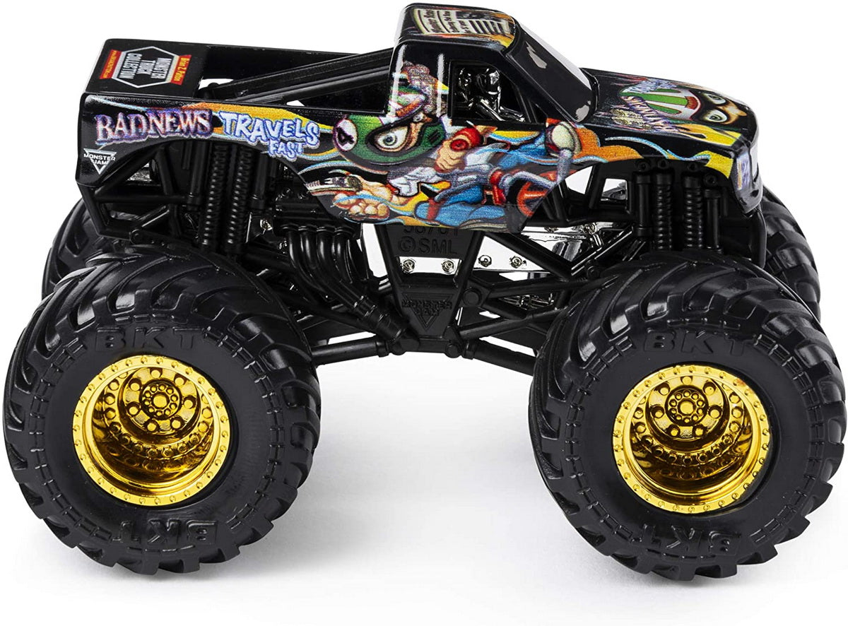 Monster jam metalice scara 1 la 64 badnews