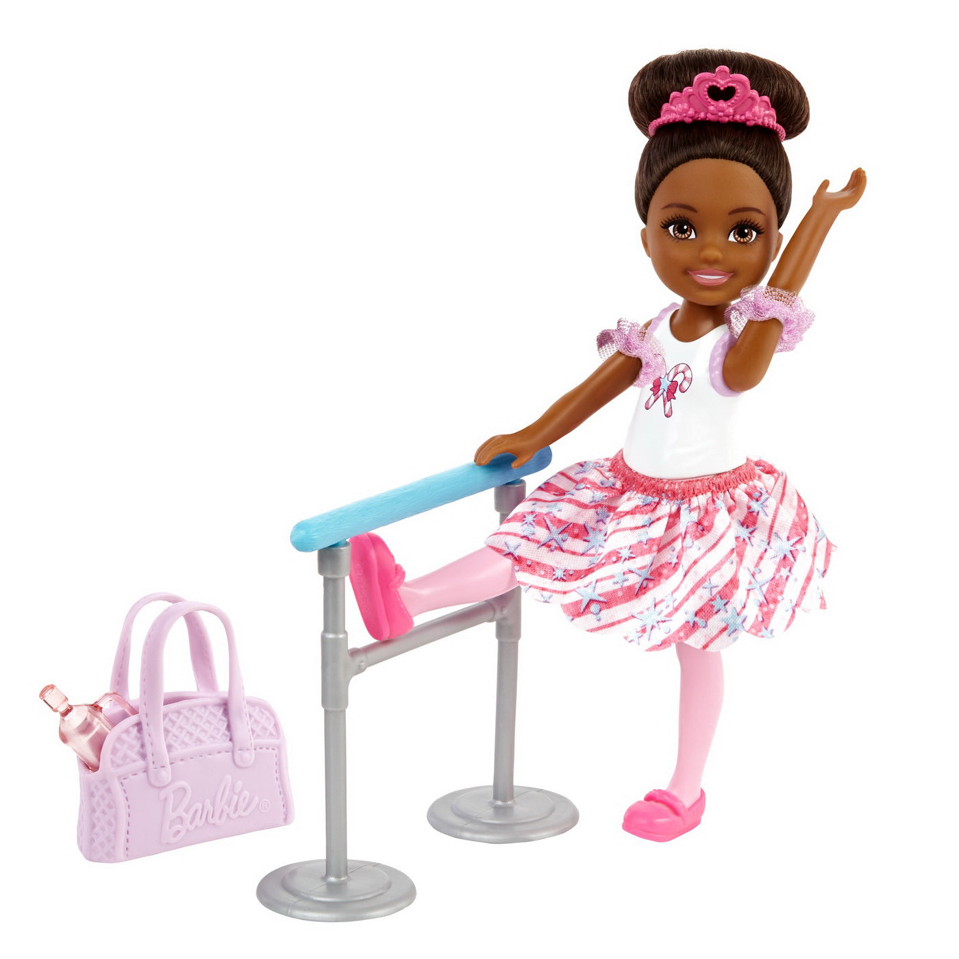 Papusa barbie chelsea bruneta set de joaca spargatorul de nuci