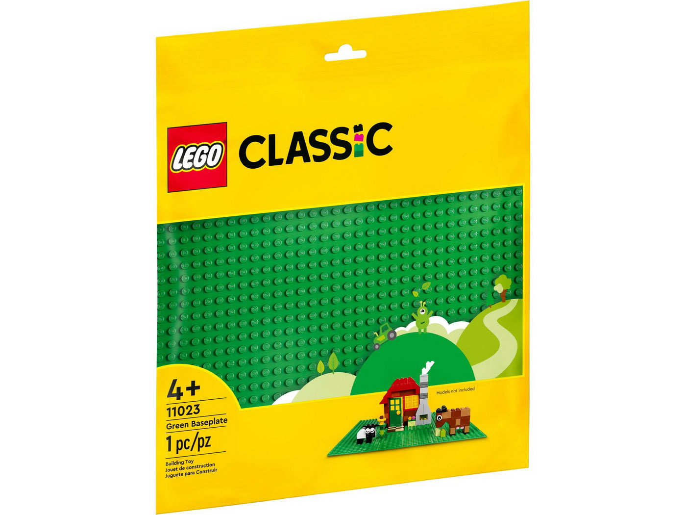 Lego classic placa de baza verde 11023