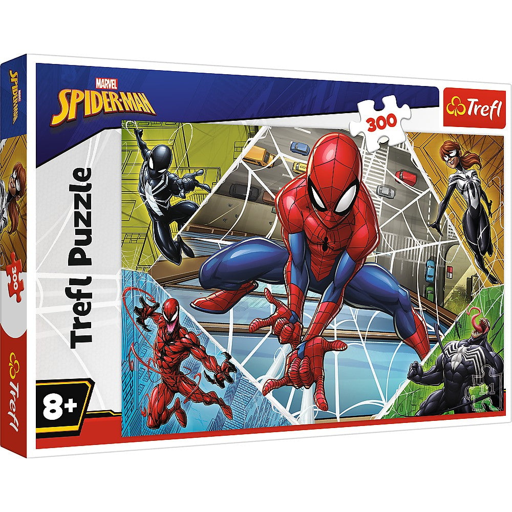 Puzzle trefl 300 marvel spiderman uimitorul om paianjen