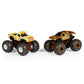 Monster jam set 2 masinute bulldozer si the meents color change