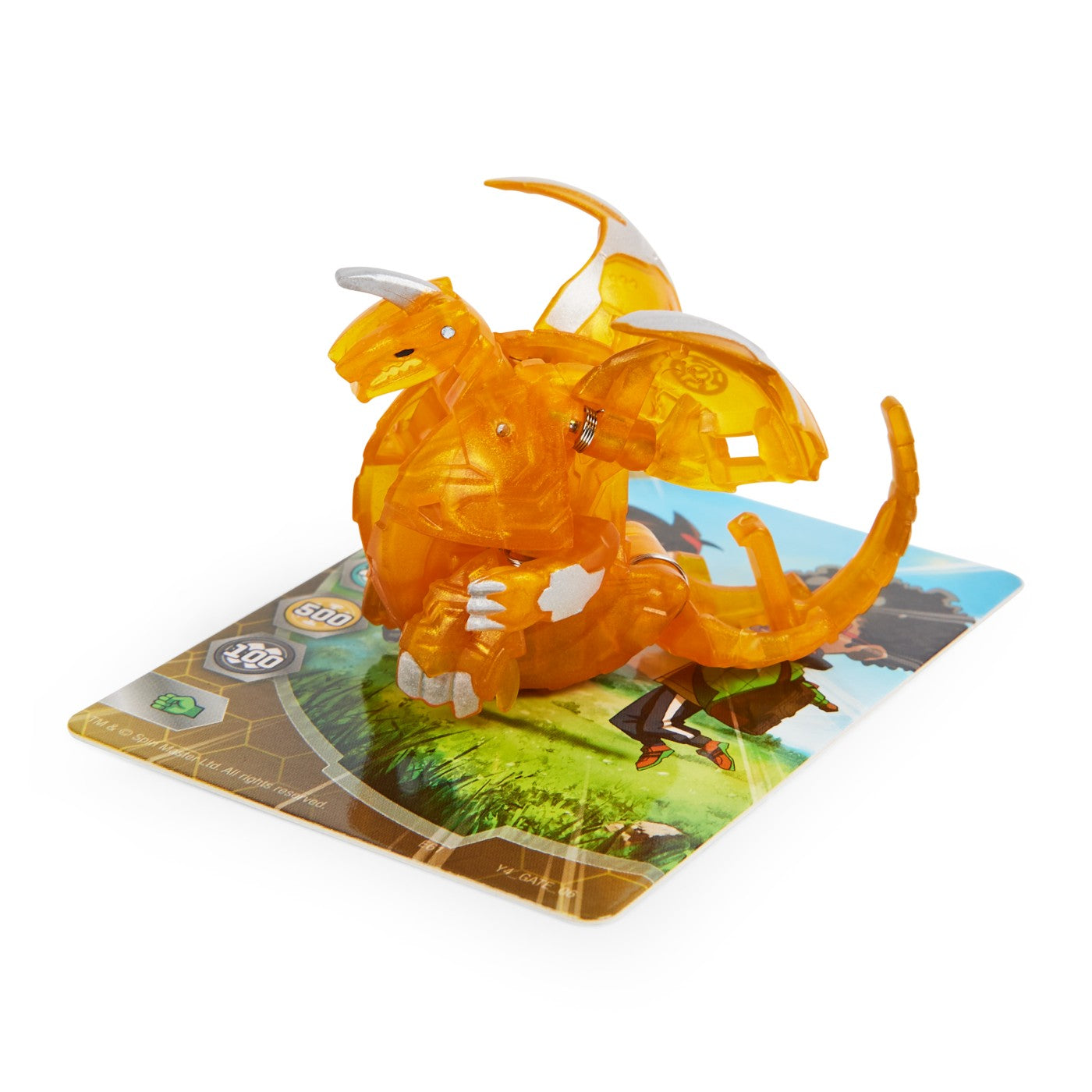 Bakugan pachet legendar dragonoid galben