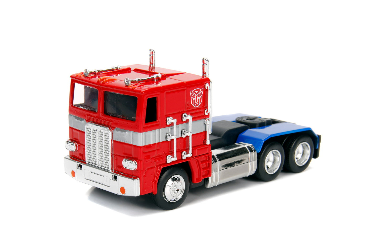 Masinuta metalica transformers  g1 optimus prime scara 1 la 32