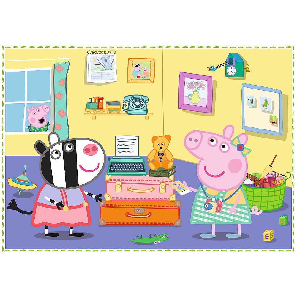 Puzzle trefl 4in1 peppa pig