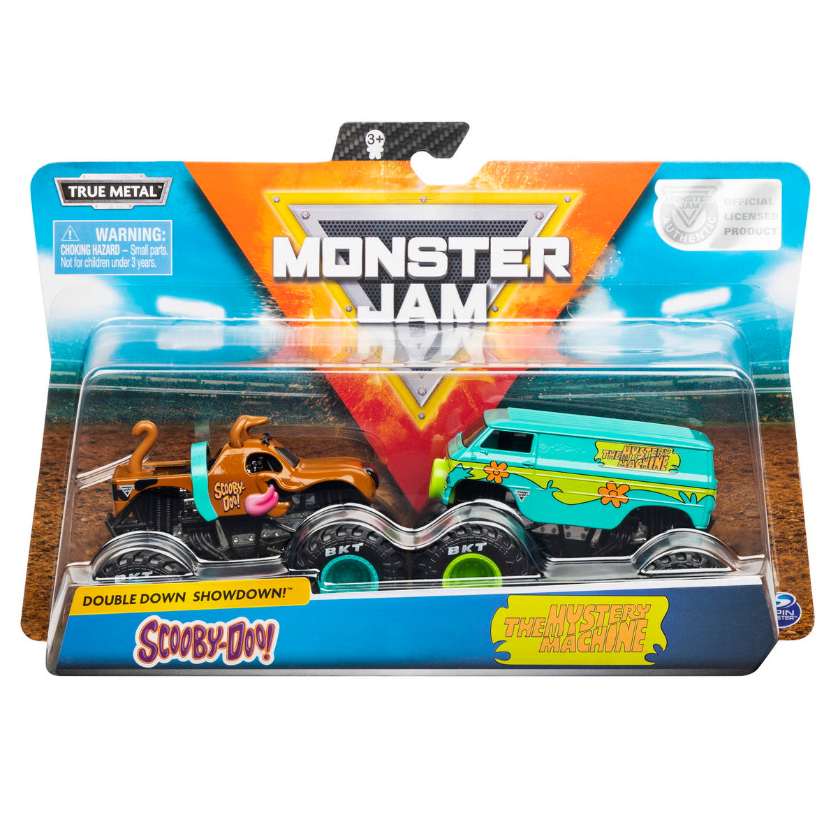 Monster jam set 2 machete metalice scooby doo si the mystery machine