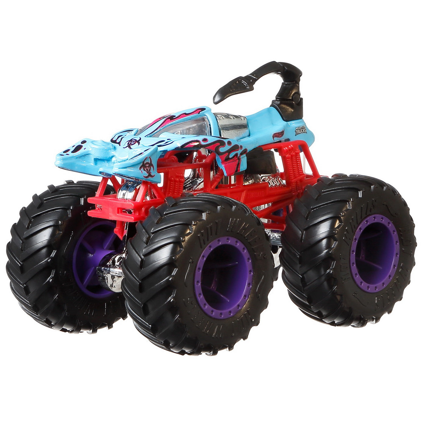 Hot wheels monster truck si masinuta metalica scorpedo