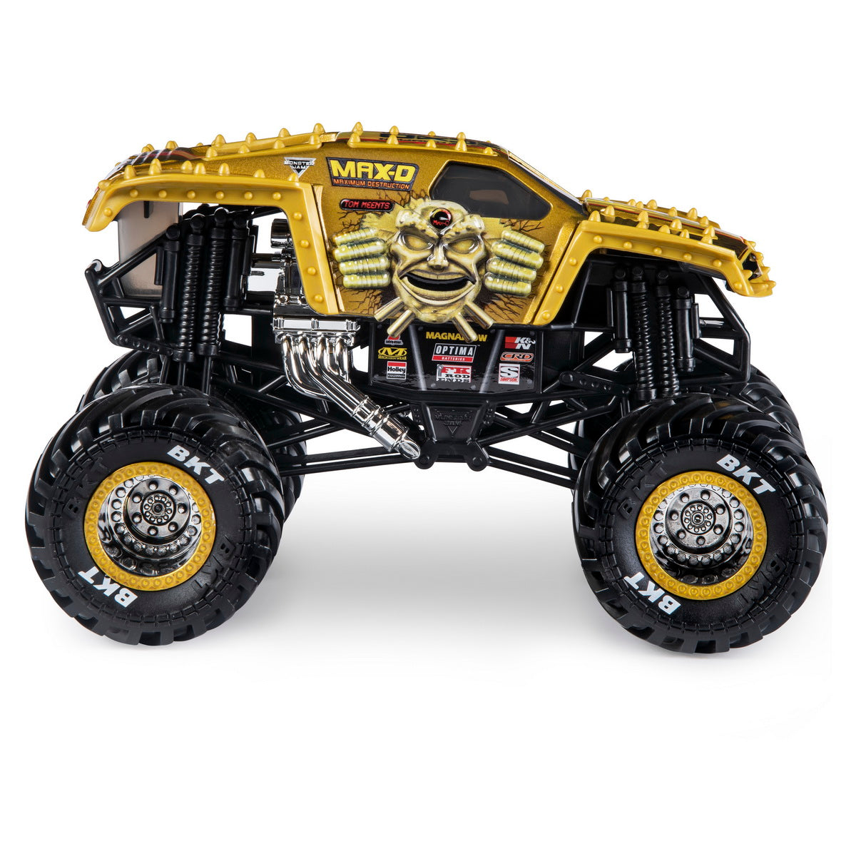 Monster jam macheta metalica scara 1 la 24 maximum destruction