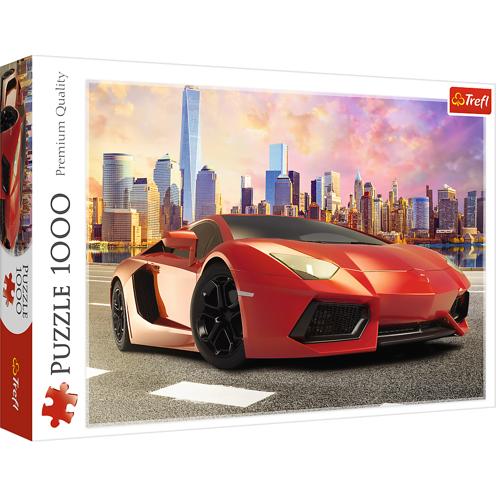 Puzzle trefl 1000 lamborghini rosu