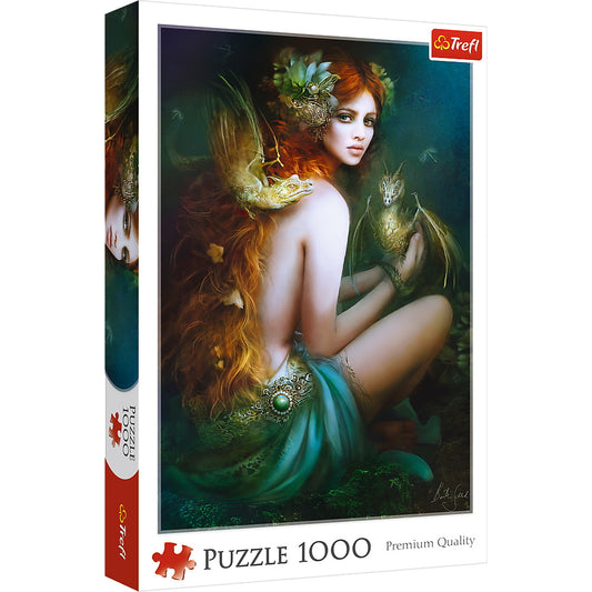 Puzzle trefl 1000 prietena cu dragonii