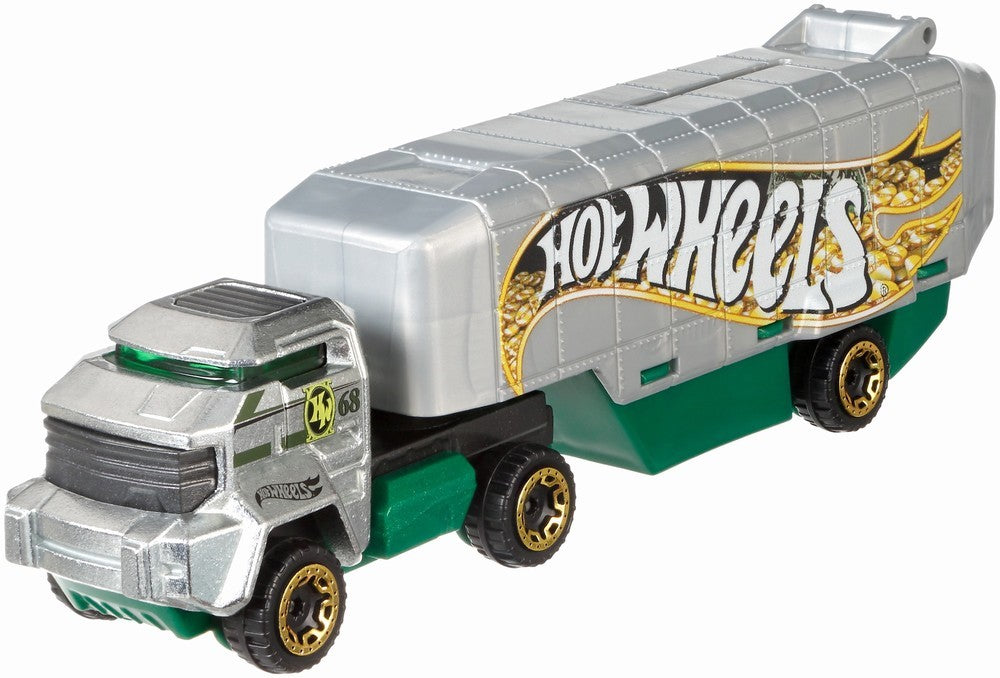 Hot wheels set camion si masina bank roller