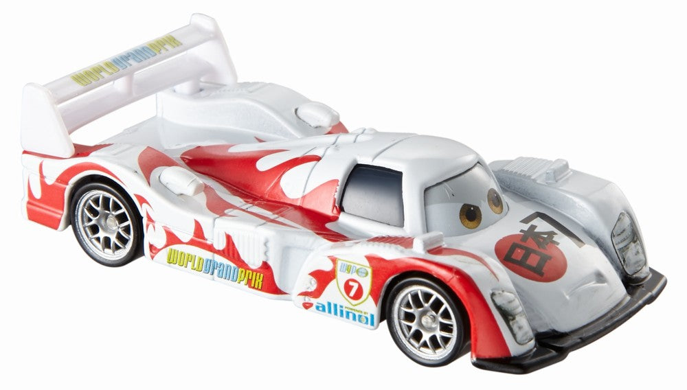 Cars 3 personaj die cast shu todoroki