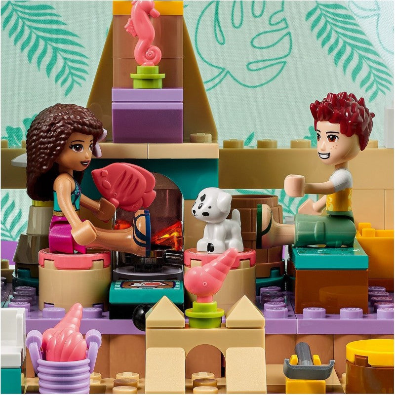 Lego friends camping luxos de plaja 41700