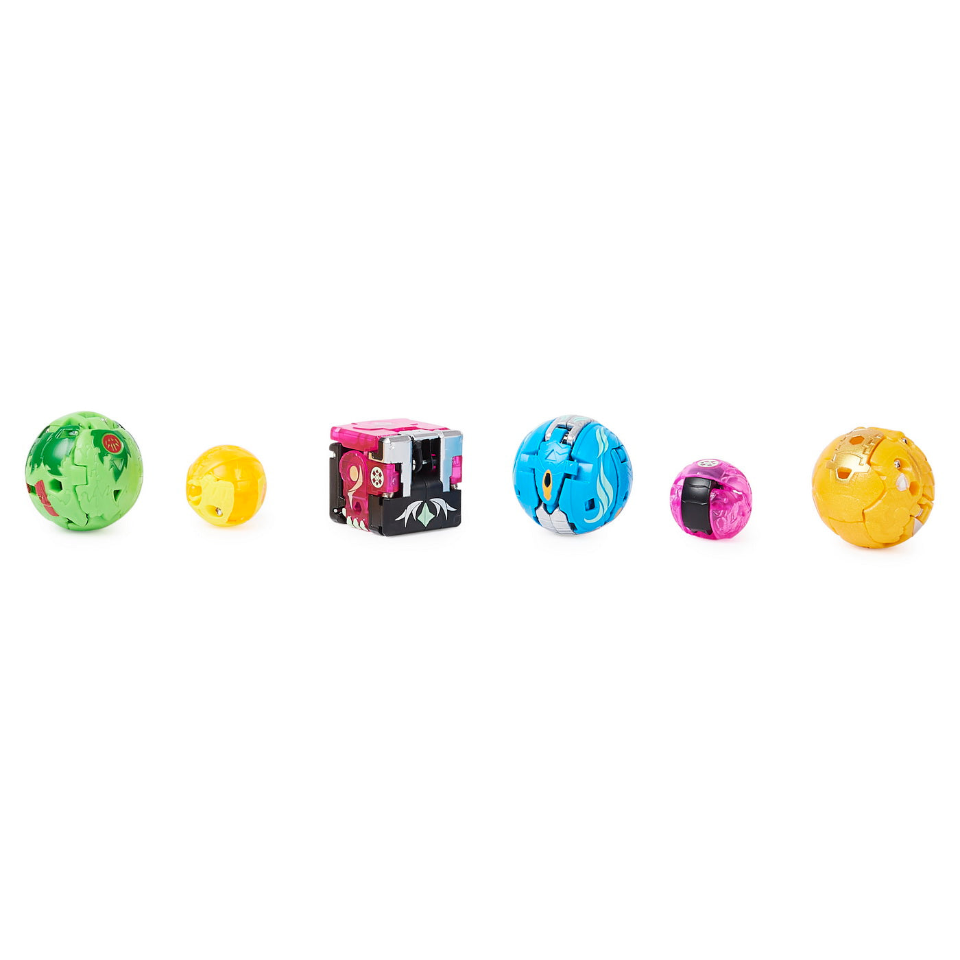 Bakugan s4 pachet starter 4 piese nillious, titan king, hydorous, blitz fox