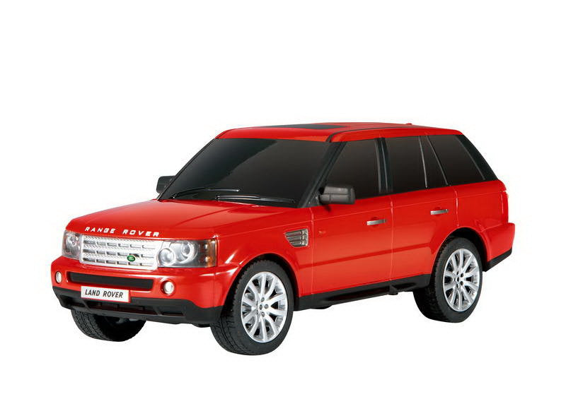 Masina cu telecomanda range rover sport  rosu cu scara 1 la 24