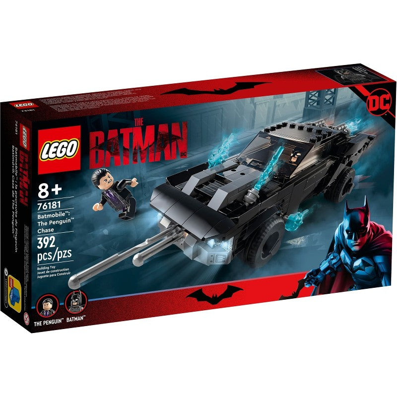 Lego super heroes batmobile urmarirea lui penguin 76181