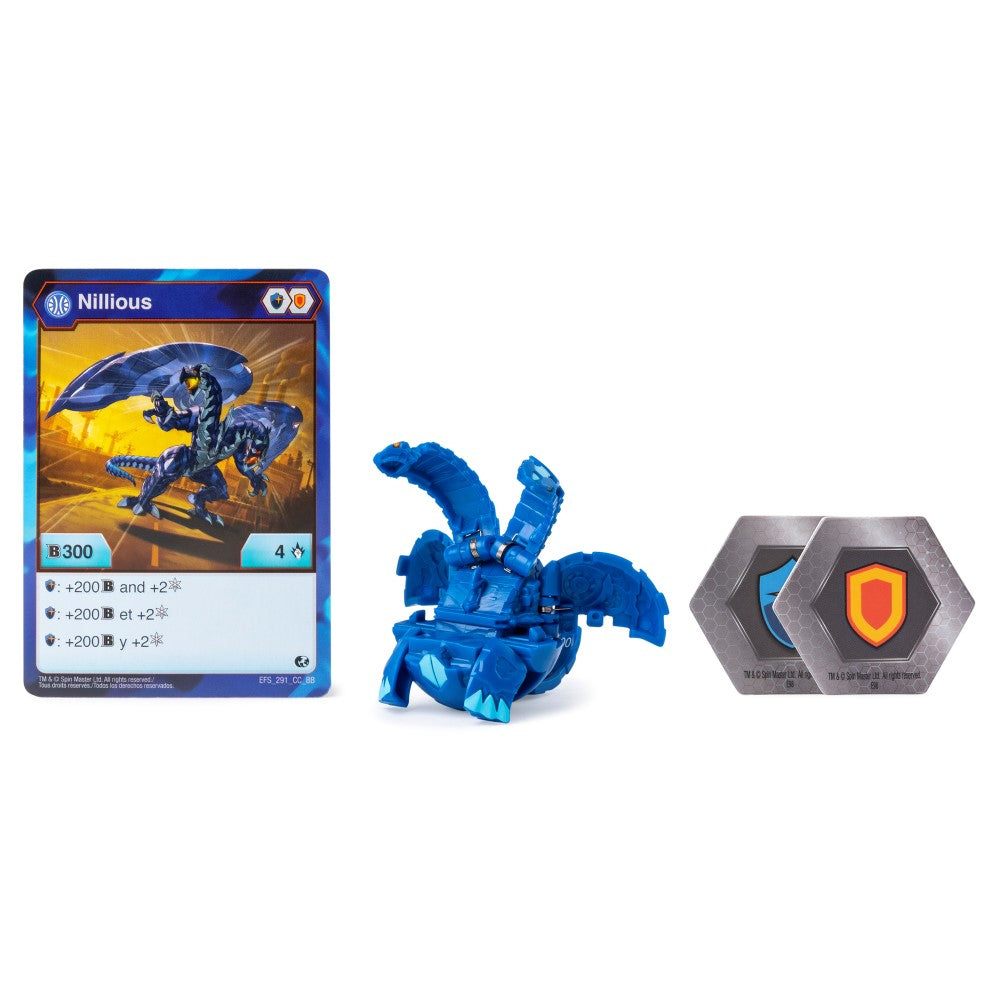 Bakugan bila aquos nillious double head dragon