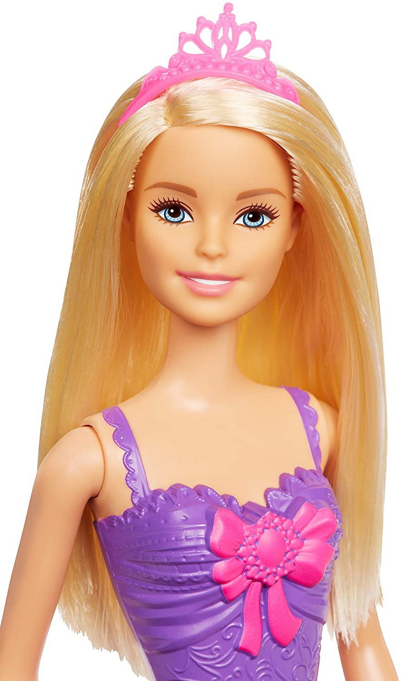 Barbie papusa printesa cu rochita rosie