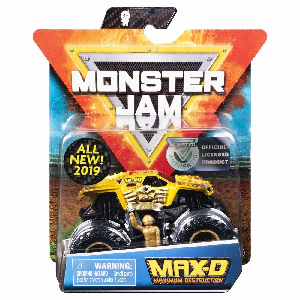 Monster jam metalica max d scara 1 la 64