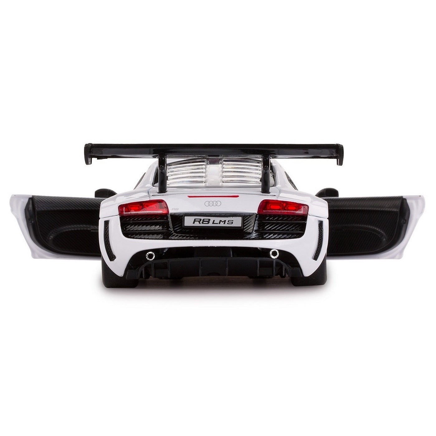 Masinuta metalica audi r8 alb scara 1 la 24