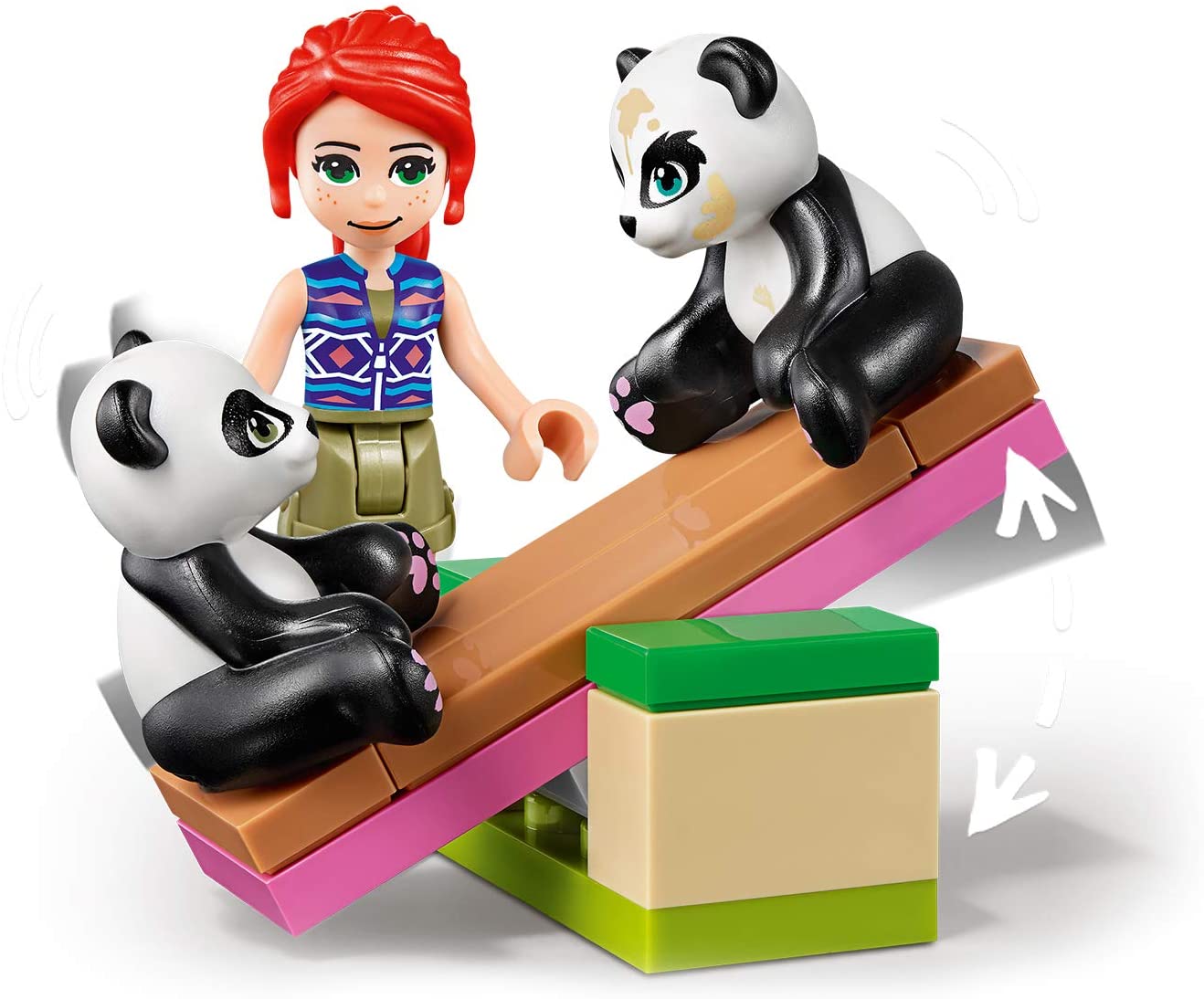 Lego friends casuta din copac in jungla a ursilor panda 41422