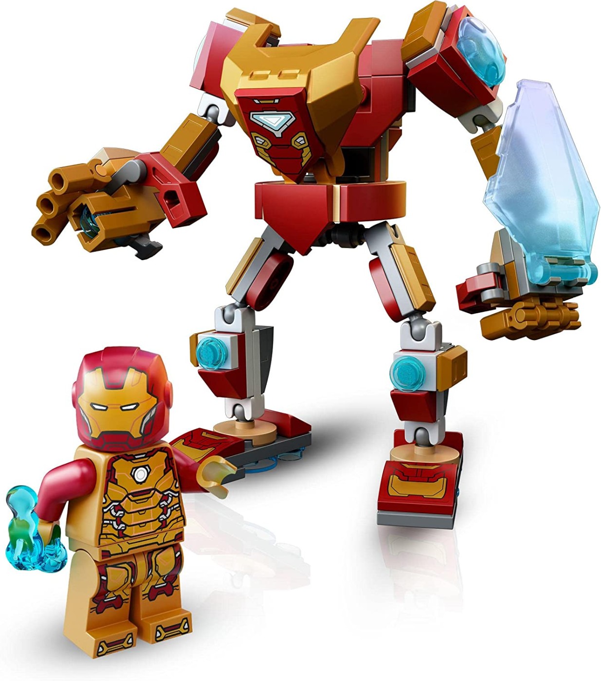 Lego super heroes armura de robot a lui iron man 76203