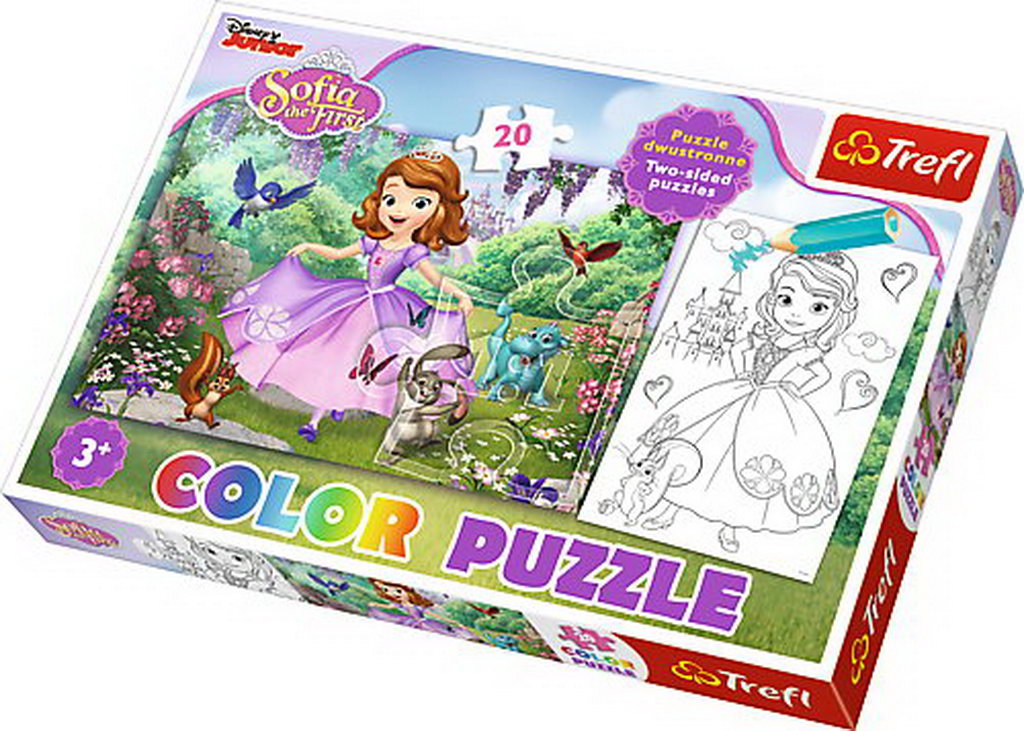 Puzzle trefl color 20 sofia in padure