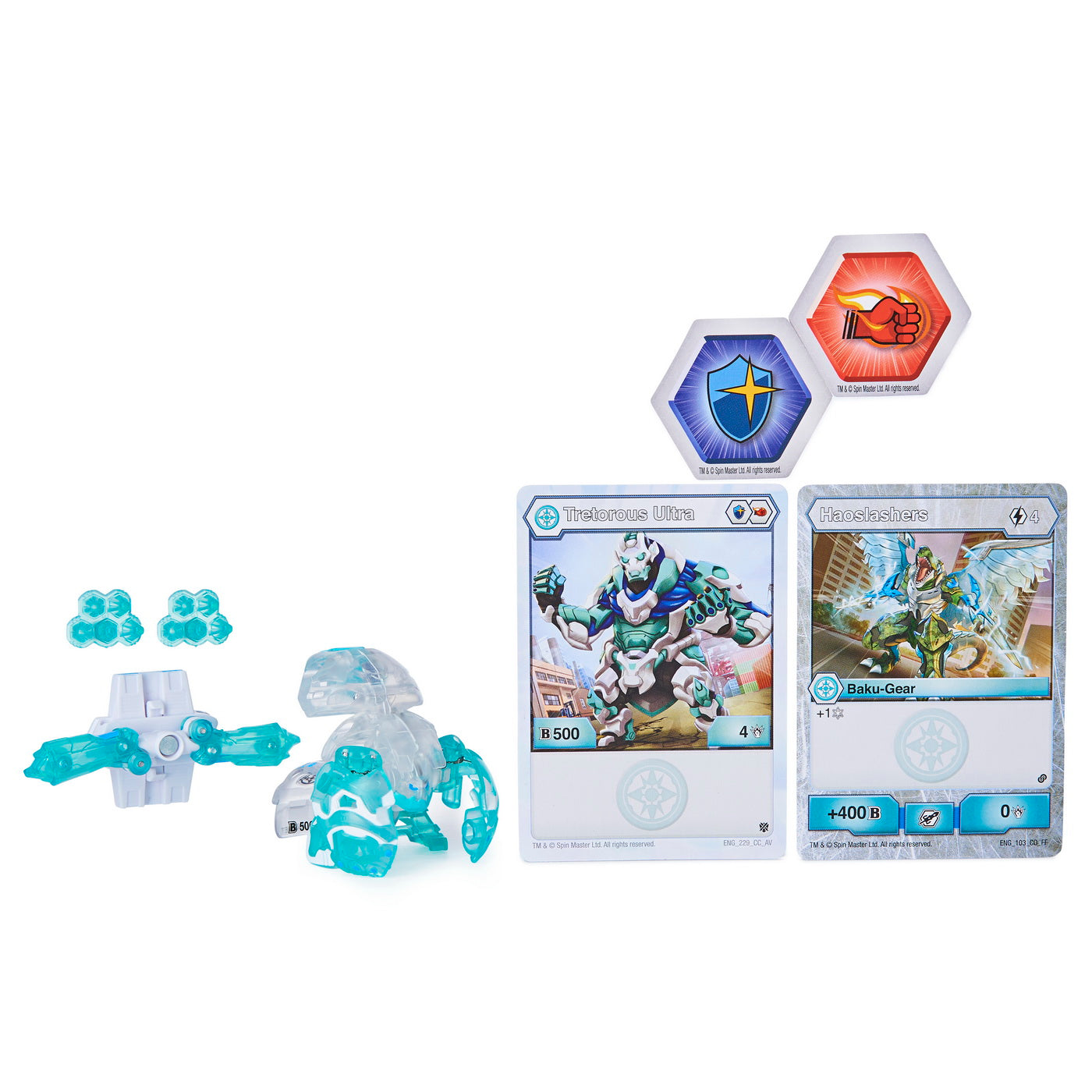 Bakugan s2 bila ultra tretorous cu echipament baku-gear