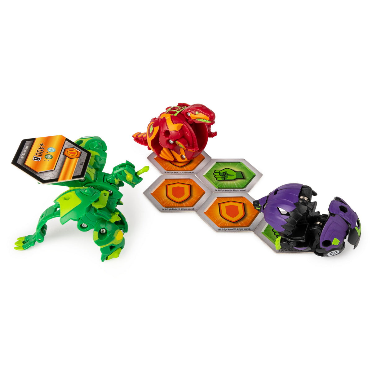 Bakugan s2 pachet de start trox hydorous si dragonoid ultra